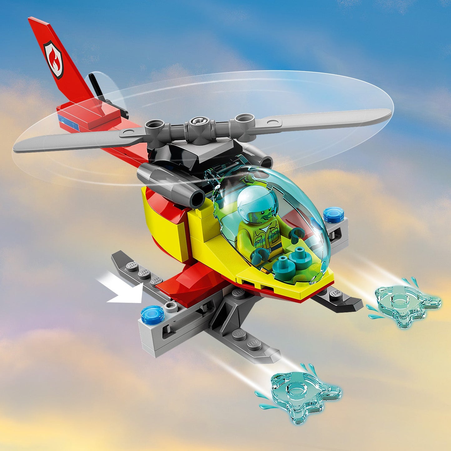 LEGO® City Fire Station - Đồ Chơi Lắp Ráp Trạm Cứu Hỏa 3 Tầng - LEGO 60320 - Hình ảnh bổ sung 8