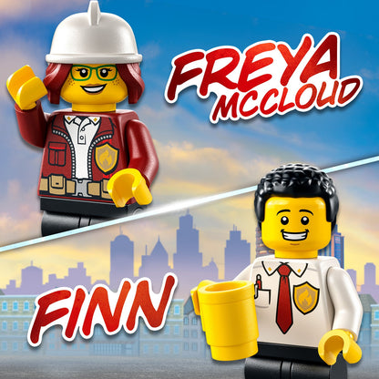 LEGO® City Fire Station - Đồ Chơi Lắp Ráp Trạm Cứu Hỏa 3 Tầng - LEGO 60320