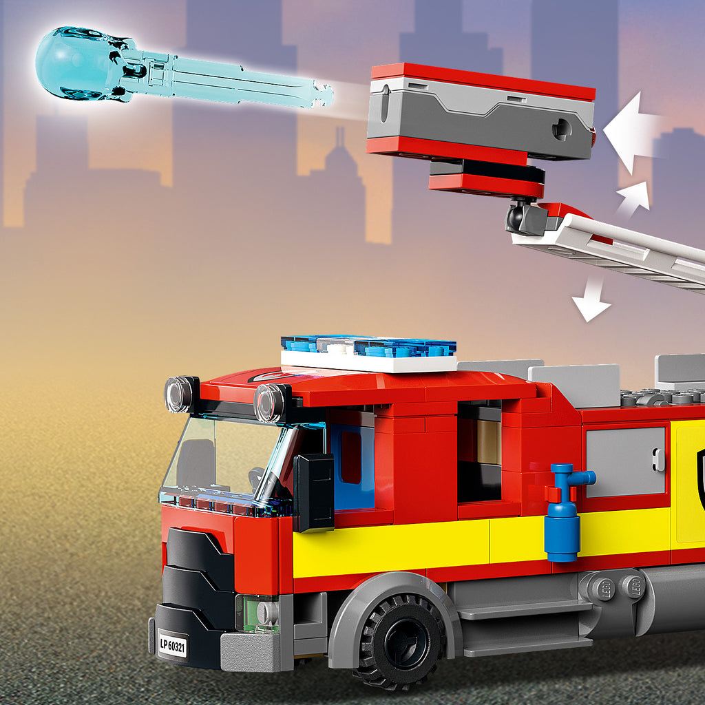 LEGO® City Fire Brigade - Bộ Đồ Chơi Lắp Ráp Lữ Đoàn Cứu Hỏa - LEGO 60321 LEGO - ảnh 2 - LEGO Sets