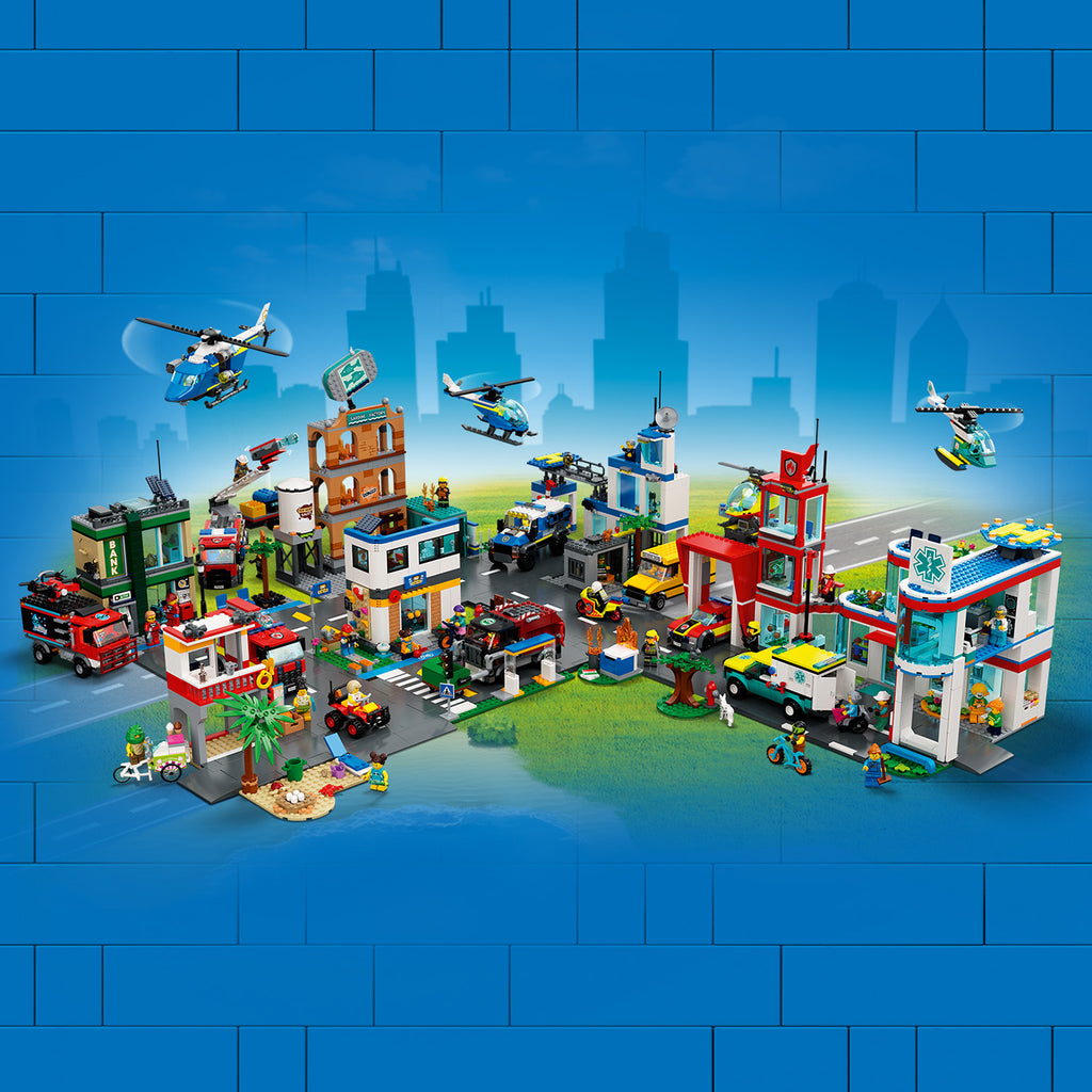 LEGO® City Fire Brigade - Bộ Đồ Chơi Lắp Ráp Lữ Đoàn Cứu Hỏa - LEGO 60321 LEGO - ảnh 6 - LEGO Sets