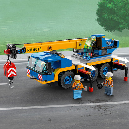 LEGO® City Mobile Crane - Xe Cần Cẩu Di Động - LEGO 60324 LEGO - ảnh 1 - Đồ chơi lắp ráp