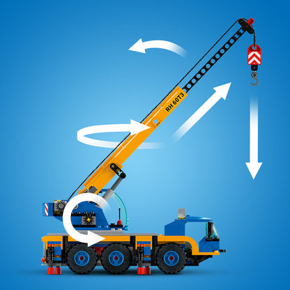 LEGO® City Mobile Crane - Xe Cần Cẩu Di Động - LEGO 60324 LEGO - ảnh 2 - Đồ chơi lắp ráp