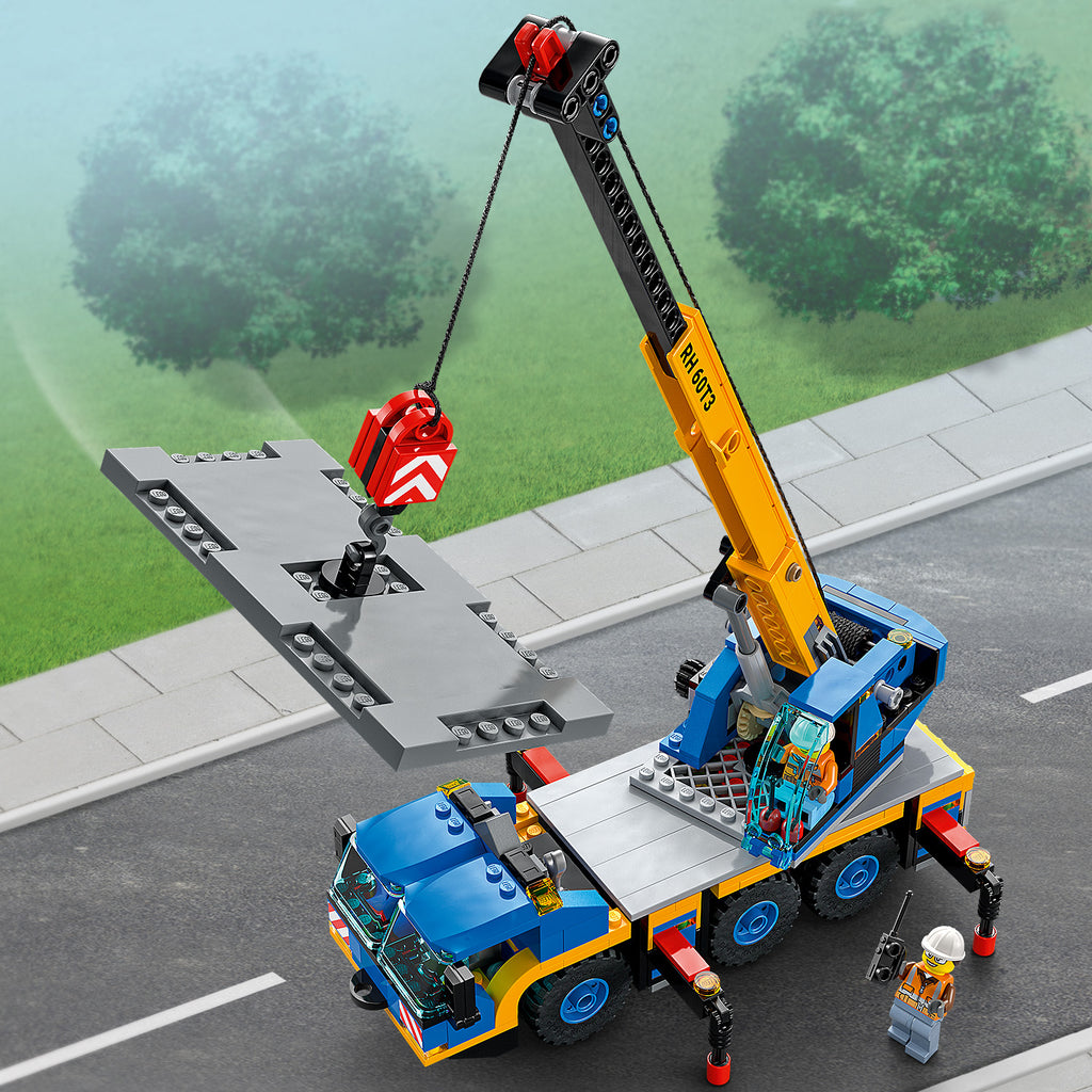 LEGO® City Mobile Crane - Xe Cần Cẩu Di Động - LEGO 60324 LEGO - ảnh 3 - Đồ chơi lắp ráp
