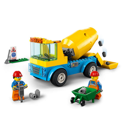 LEGO® City Cement Mixer Truck - Xe Trộn Bê Tông Chính Hãng - LEGO 60325 LEGO - ảnh 1 - LEGO City Construction