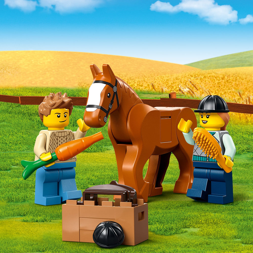 LEGO® City Horse Transporter - Đồ chơi lắp ráp Xe vận chuyển ngựa 60327 LEGO - ảnh 2 - Building Set