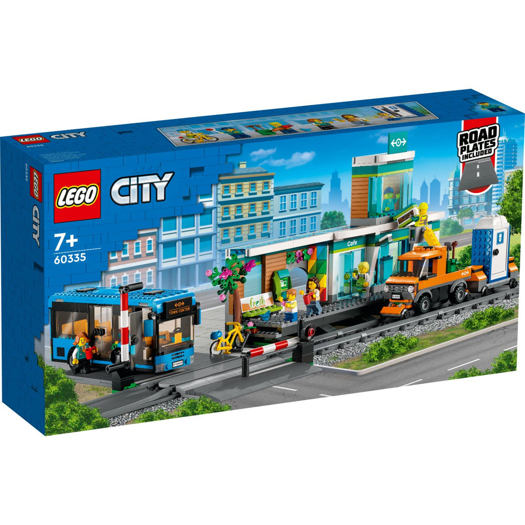 LEGO® City Train Station - Bộ Lắp Ráp Nhà Ga Thành Phố - LEGO 60335 - Hình ảnh sản phẩm
