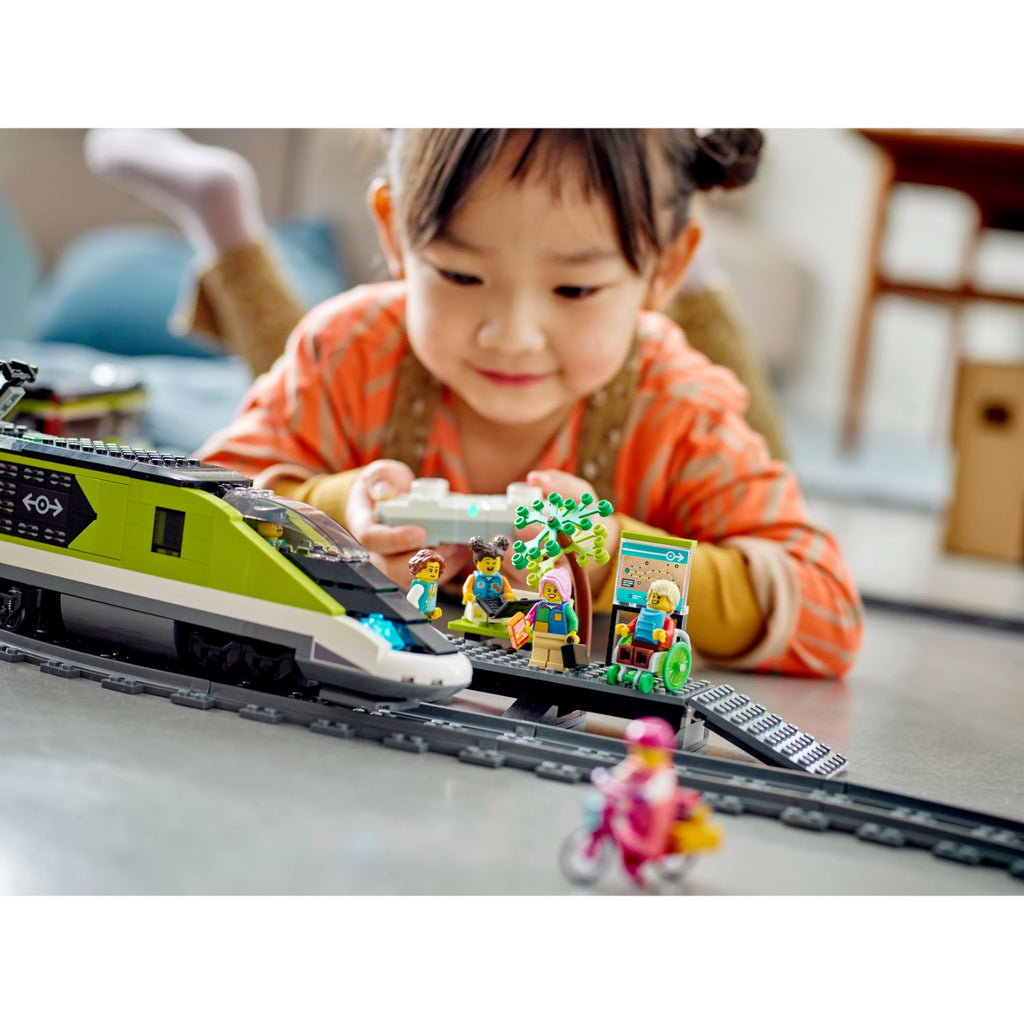 LEGO® City Express Passenger Train - Đồ Chơi Lắp Ráp Tàu Hỏa Tốc Hành - LEGO 60337 - Góc nhìn khác 3