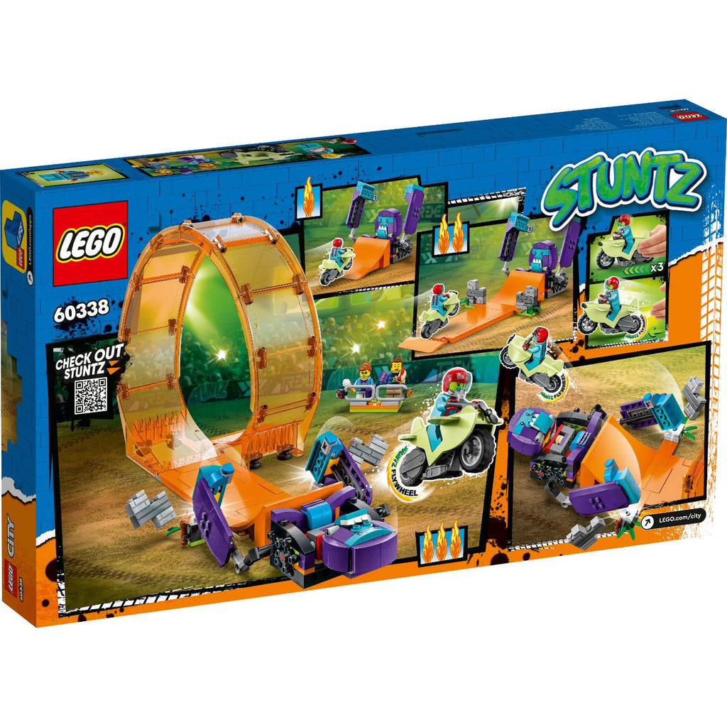 LEGO® City Smashing Chimpanzee Stunt Loop - Đồ chơi lắp ráp mô tô nhào lộn - LEGO 60338 - Hình ảnh sản phẩm