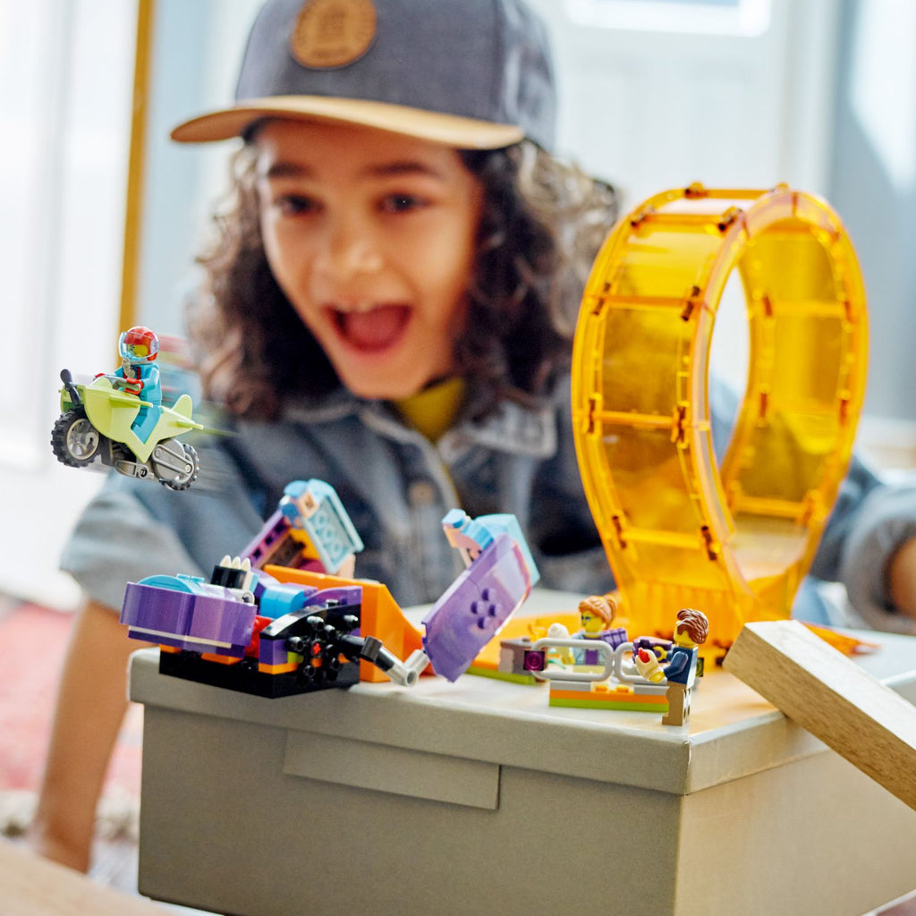 LEGO® City Smashing Chimpanzee Stunt Loop - Đồ chơi lắp ráp mô tô nhào lộn - LEGO 60338 LEGO - ảnh 2 - LEGO® City