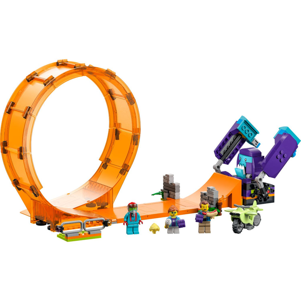 LEGO® City Smashing Chimpanzee Stunt Loop - Đồ chơi lắp ráp mô tô nhào lộn - LEGO 60338 - Hình ảnh chi tiết 2