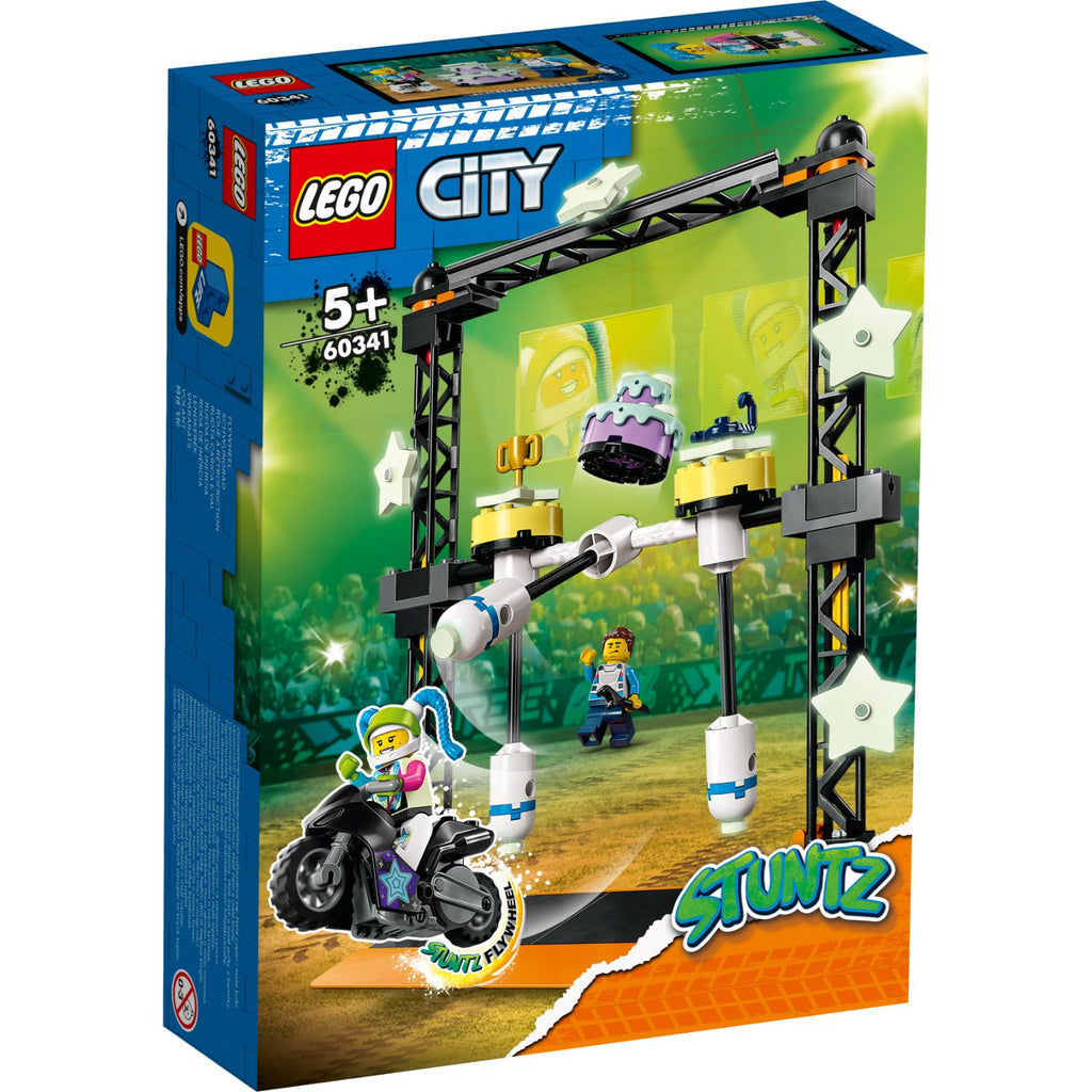 LEGO® City The Knockdown Stunt Challenge Bộ Đồ Chơi Mô Tô Nhào Lộn 60341 - Hình ảnh sản phẩm