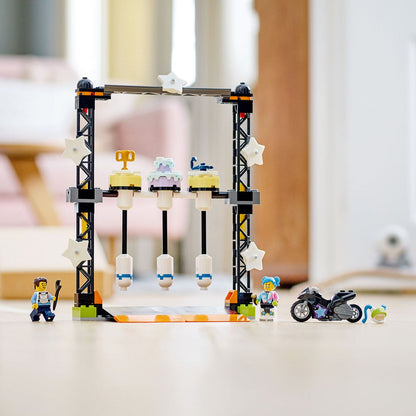 LEGO® City The Knockdown Stunt Challenge Bộ Đồ Chơi Mô Tô Nhào Lộn 60341 - Hình ảnh bổ sung 6