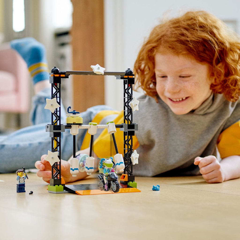 LEGO® City The Knockdown Stunt Challenge Bộ Đồ Chơi Mô Tô Nhào Lộn 60341 - Hình ảnh bổ sung 4