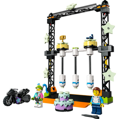 LEGO® City The Knockdown Stunt Challenge Bộ Đồ Chơi Mô Tô Nhào Lộn 60341 - Hình ảnh chi tiết 2