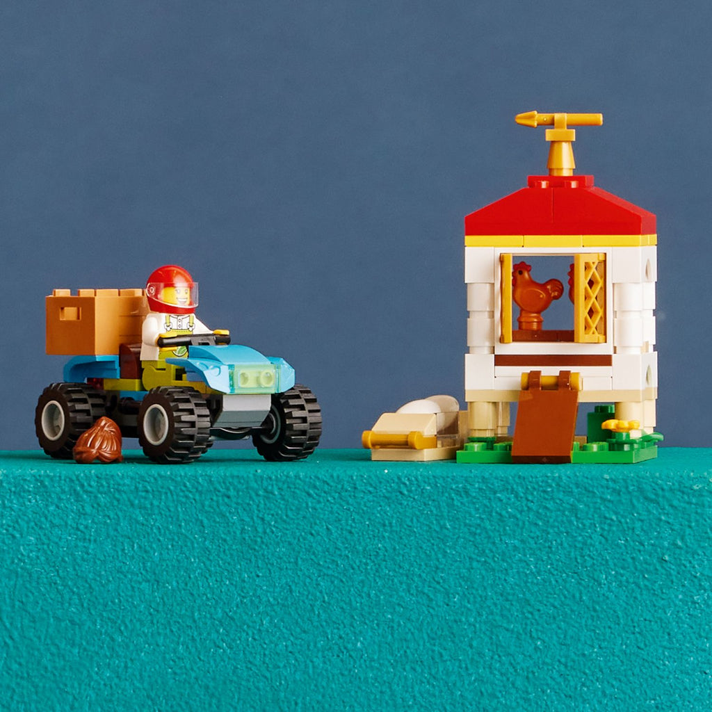 LEGO® City Chicken Henhouse - Đồ Chơi Lắp Ráp Nông Trại Chuồng Gà - LEGO 60344 - Hình ảnh bổ sung 5