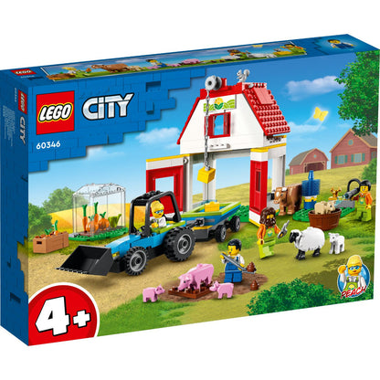 LEGO® City Barn & Farm Animals - Đồ Chơi Lắp Ráp Chuồng Trại & Động Vật Nông Trại - LEGO 60346 - Hình ảnh sản phẩm