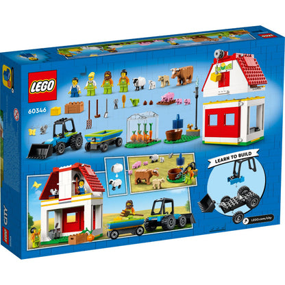 LEGO® City Barn & Farm Animals - Đồ Chơi Lắp Ráp Chuồng Trại & Động Vật Nông Trại - LEGO 60346 - Hình ảnh bổ sung 6