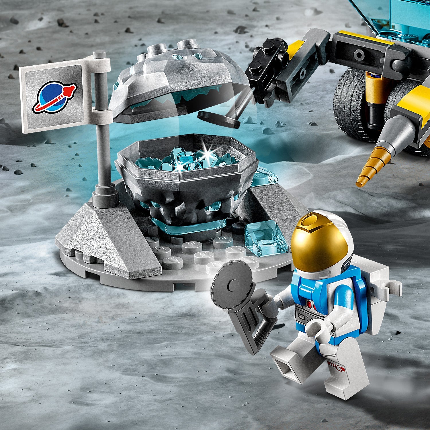 LEGO® City Lunar Roving Vehicle - Xe Tự Hành Mặt Trăng NASA - LEGO 60348 - Hình ảnh bổ sung 9