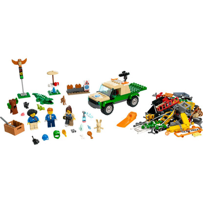 LEGO® City Wild Animal Rescue Missions - Bộ Đồ Chơi Giải Cứu Động Vật Hoang Dã - LEGO 60353 - Hình ảnh chi tiết 2