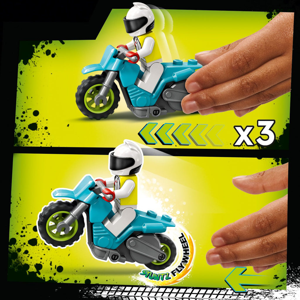 LEGO® City Stunt Truck & Ring of Fire Challenge - Đồ Chơi Lắp Ráp Xe Tải Biểu Diễn Mạo Hiểm LEGO 60357 LEGO - ảnh 2 - Lego
