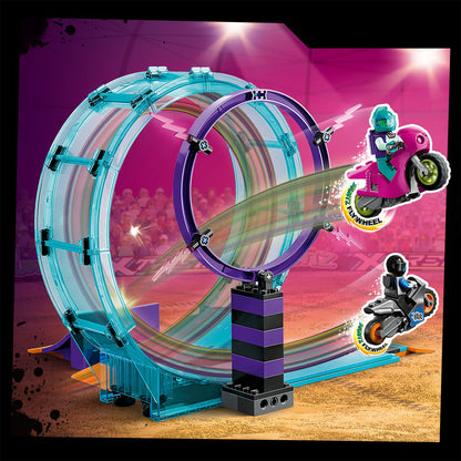 LEGO® City Ultimate Stunt Riders Challenge Đồ Chơi Lắp Ráp Thử Thách Nhào Lộn LEGO 60361 LEGO - ảnh 5 - Lego