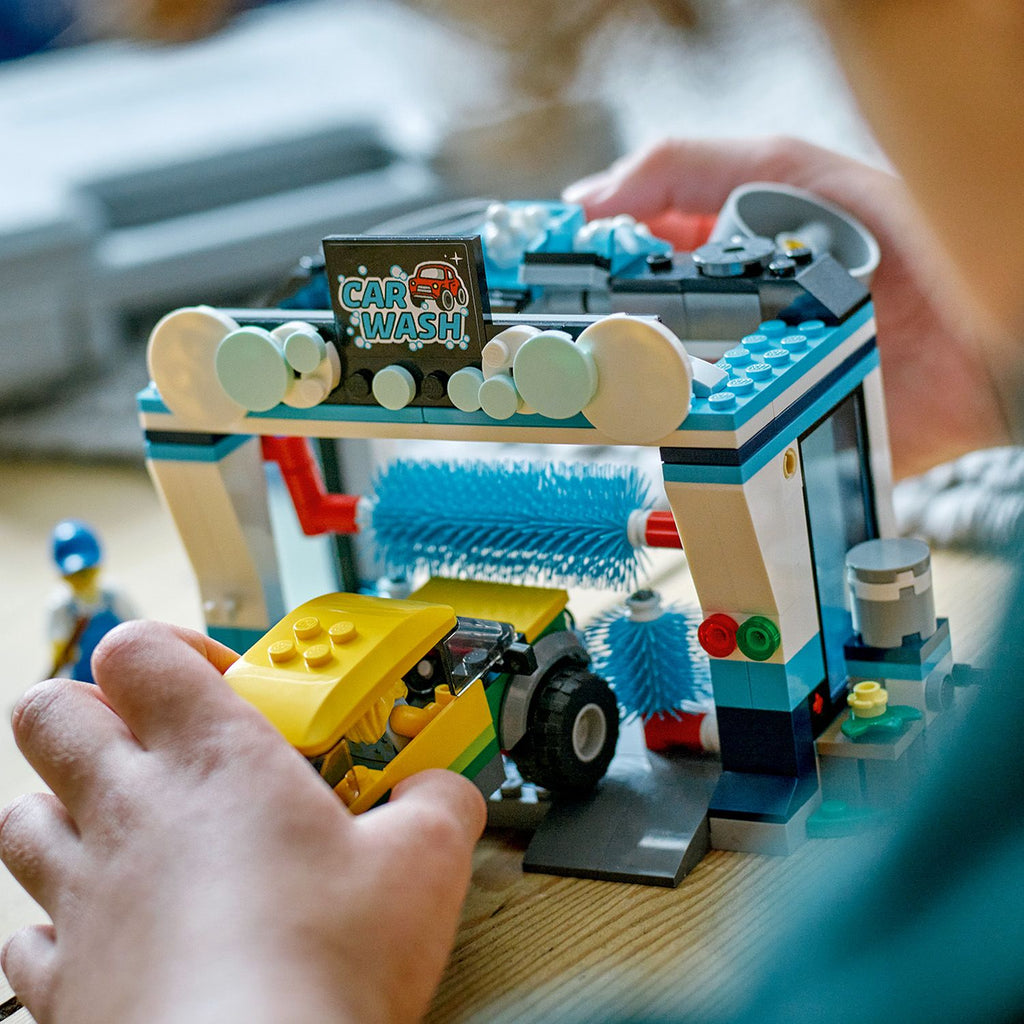 LEGO® City Car Wash - Bộ Đồ Chơi Trạm Rửa Xe Sáng Tạo - LEGO 60362 - Hình ảnh bổ sung 6