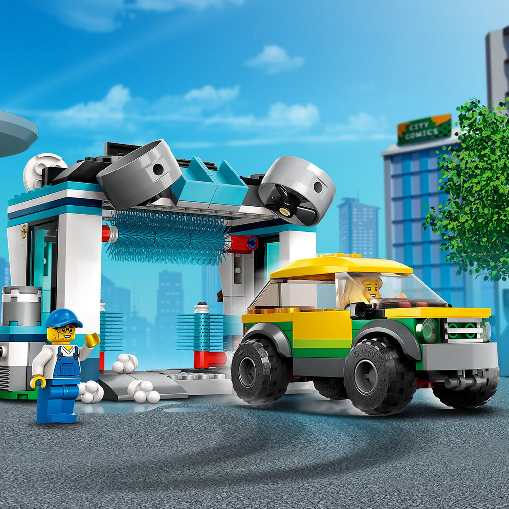 LEGO® City Car Wash - Bộ Đồ Chơi Trạm Rửa Xe Sáng Tạo - LEGO 60362 LEGO - ảnh 1 - Lego