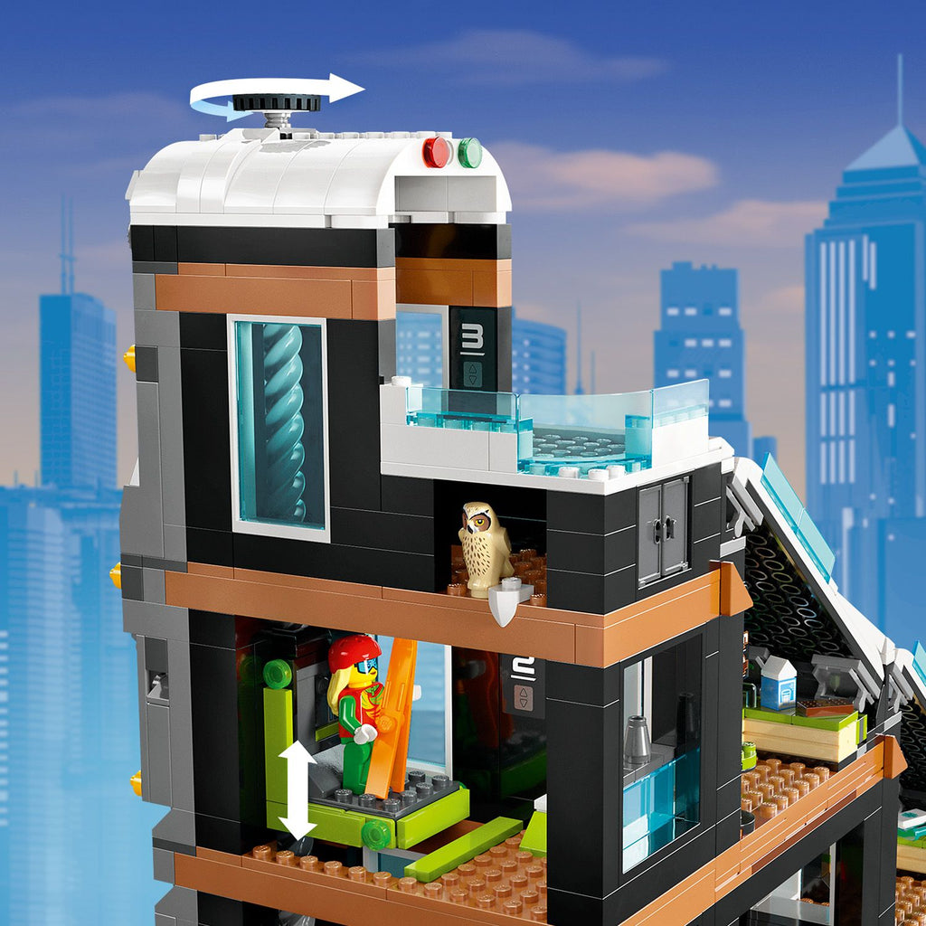 LEGO® City Ski and Climbing Center - Trung Tâm Trượt Tuyết và Leo Núi LEGO 60366 - Hình ảnh bổ sung 7