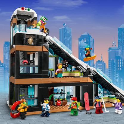 LEGO® City Ski and Climbing Center - Trung Tâm Trượt Tuyết và Leo Núi LEGO 60366 - Hình ảnh bổ sung 8