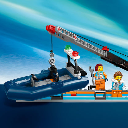 LEGO® City Arctic Explorer Ship - Bộ Đồ Chơi Tàu Thám Hiểm Bắc Cực - LEGO 60368 LEGO - ảnh 3 - LEGO City Building Set