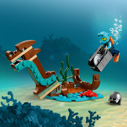 LEGO® City Arctic Explorer Ship - Bộ Đồ Chơi Tàu Thám Hiểm Bắc Cực - LEGO 60368 LEGO - ảnh 4 - LEGO City Building Set
