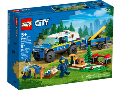 LEGO® City Mobile Police Dog Training - Đồ Chơi Lắp Ráp Huấn Luyện Chó Cảnh Sát - LEGO 60369 - Hình ảnh sản phẩm