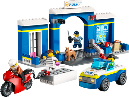 LEGO® City Police Station Chase - Đồ Chơi Lắp Ráp Đồn Cảnh Sát Thành Phố - LEGO 60370 - Hình ảnh bổ sung 4