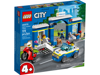 LEGO® City Police Station Chase - Đồ Chơi Lắp Ráp Đồn Cảnh Sát Thành Phố - LEGO 60370 - Hình ảnh sản phẩm