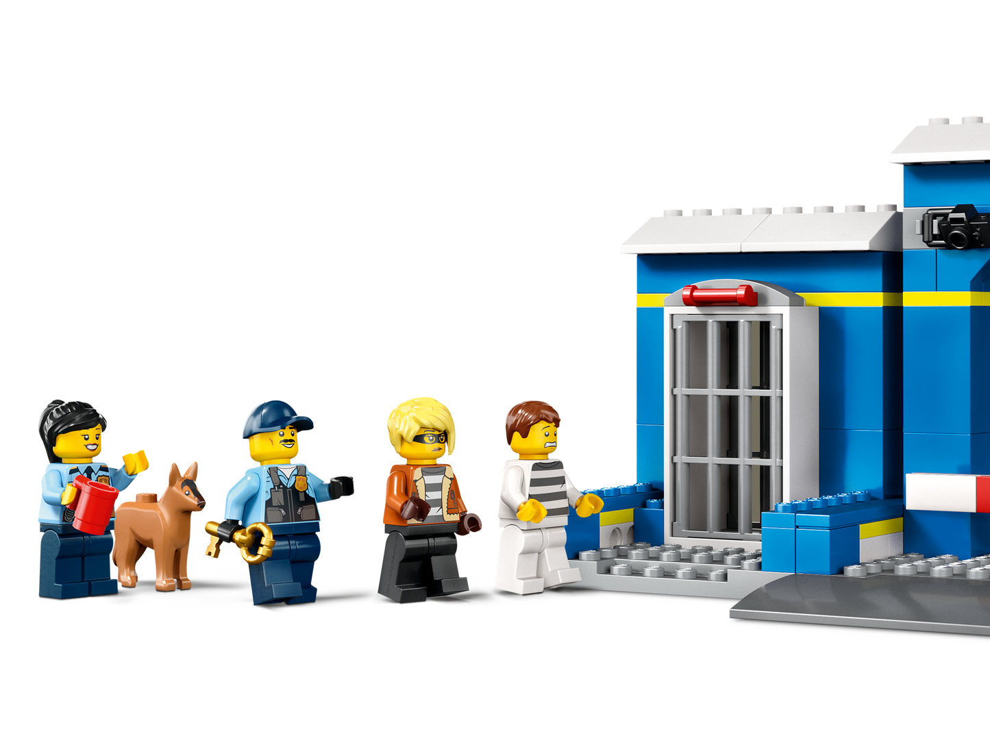 LEGO® City Police Station Chase - Đồ Chơi Lắp Ráp Đồn Cảnh Sát Thành Phố - LEGO 60370 - Hình ảnh bổ sung 5