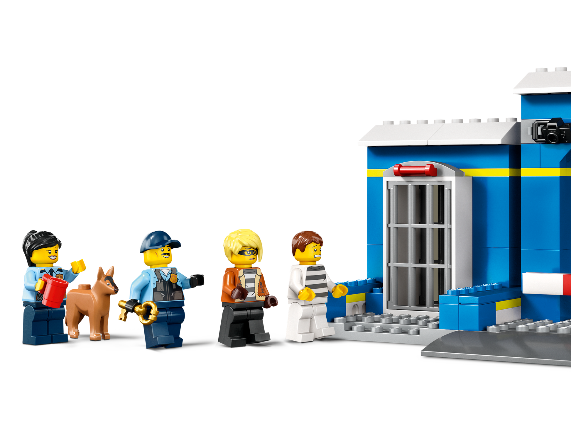 LEGO® City Police Station Chase - Đồ Chơi Lắp Ráp Đồn Cảnh Sát Thành Phố - LEGO 60370 - Hình ảnh bổ sung 5
