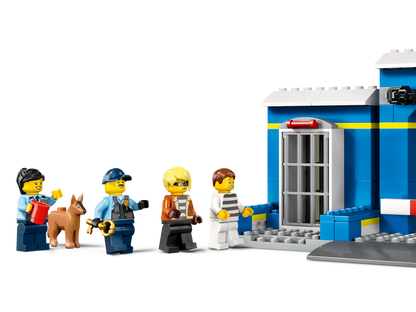 LEGO® City Police Station Chase - Đồ Chơi Lắp Ráp Đồn Cảnh Sát Thành Phố - LEGO 60370 - Hình ảnh bổ sung 5