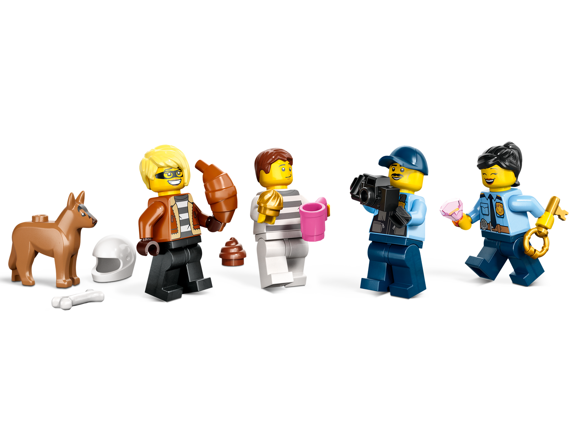 LEGO® City Police Station Chase - Đồ Chơi Lắp Ráp Đồn Cảnh Sát Thành Phố - LEGO 60370 - Góc nhìn khác 3