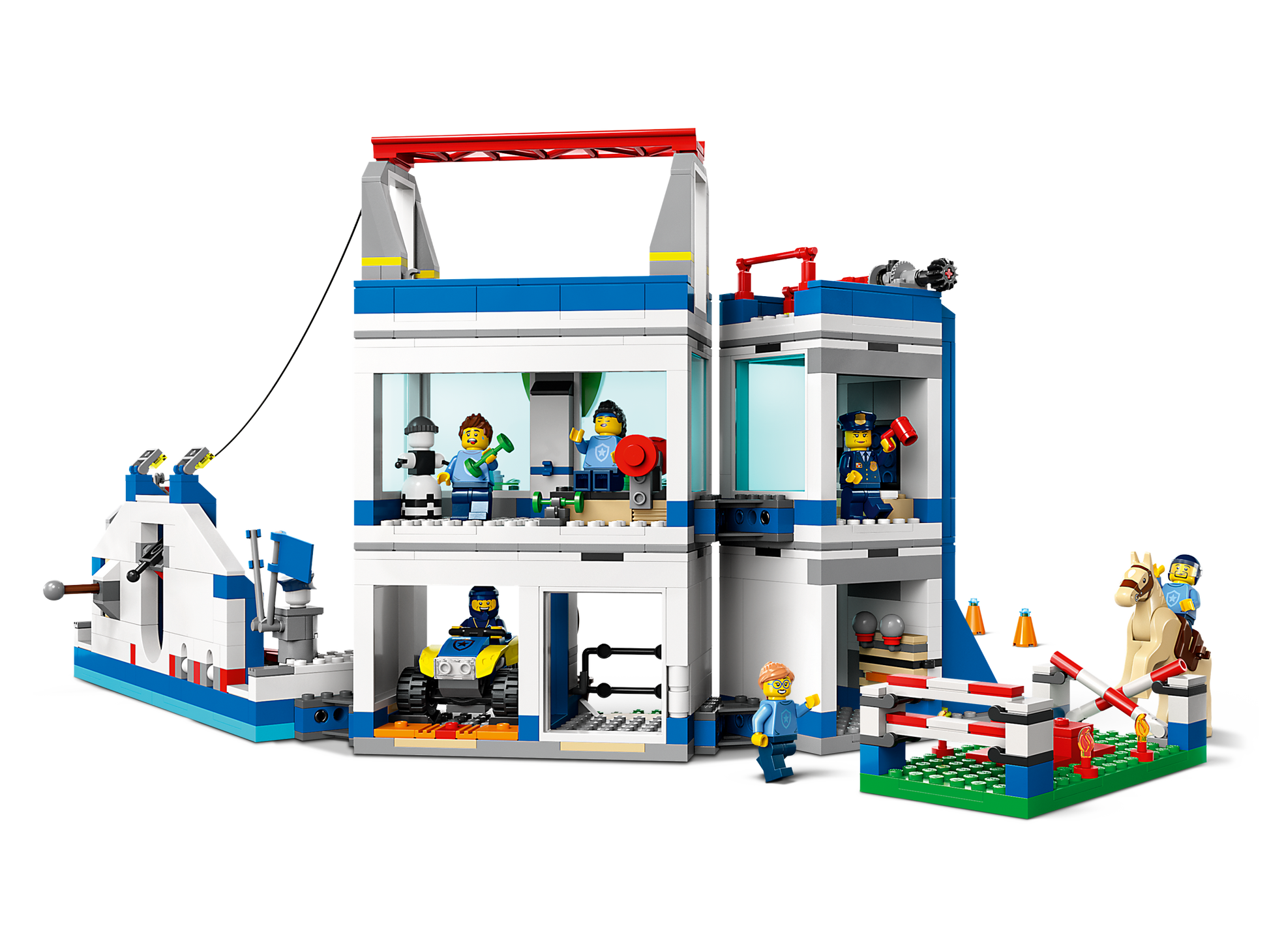 LEGO® City Police Training Academy - Bộ Đồ Chơi Học Viện Đào Tạo Cảnh Sát - LEGO 60372 - Hình ảnh chi tiết 2