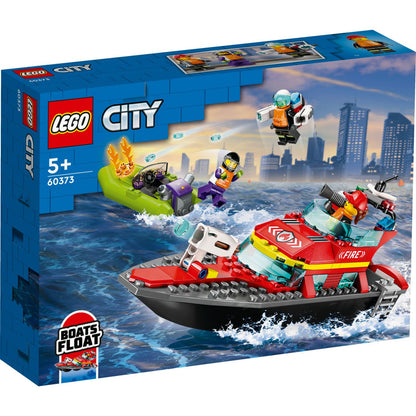LEGO® City Fire Rescue Boat - Đồ Chơi Lắp Ráp Tàu Cứu Hỏa LEGO 60373 - Hình ảnh bổ sung 5
