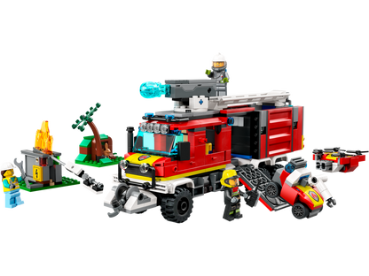 LEGO® City Fire Command Truck - Bộ Đồ Chơi Lắp Ráp Xe Cứu Hỏa Hiện Đại - LEGO 60374 - Hình ảnh chi tiết 2