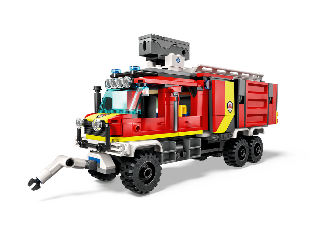 LEGO® City Fire Command Truck - Bộ Đồ Chơi Lắp Ráp Xe Cứu Hỏa Hiện Đại - LEGO 60374 - Góc nhìn khác 3