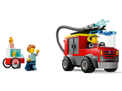 LEGO® City Fire Station and Fire Truck - Bộ Đồ Chơi Lắp Ráp Trạm Cứu Hỏa và Xe Cứu Hỏa - LEGO 60375 - Hình ảnh bổ sung 4