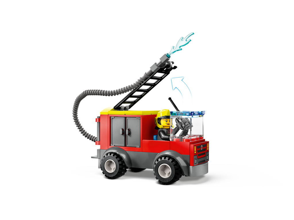 LEGO® City Fire Station and Fire Truck - Bộ Đồ Chơi Lắp Ráp Trạm Cứu Hỏa và Xe Cứu Hỏa - LEGO 60375 - Hình ảnh bổ sung 5