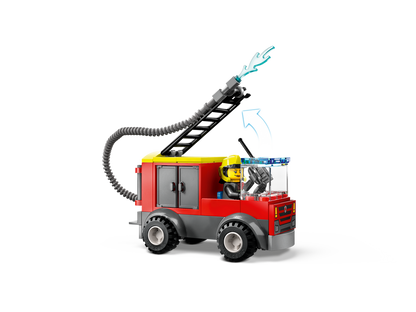 LEGO® City Fire Station and Fire Truck - Bộ Đồ Chơi Lắp Ráp Trạm Cứu Hỏa và Xe Cứu Hỏa - LEGO 60375 - Hình ảnh bổ sung 5