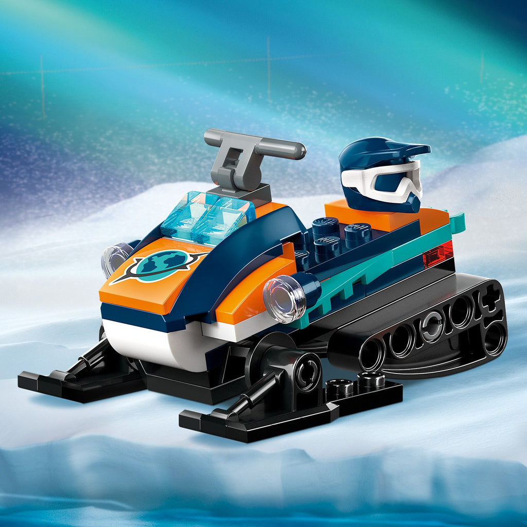 LEGO® City Arctic Explorer Snowmobile - Đồ chơi lắp ráp Xe trượt tuyết thám hiểm Bắc Cực 60376 - Hình ảnh bổ sung 6