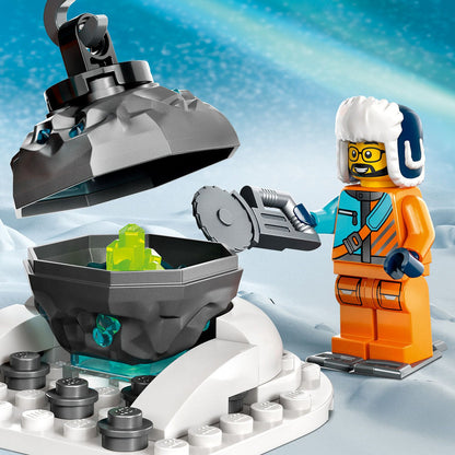 LEGO® City Arctic Explorer Truck and Mobile Lab - Xe Tải Thám Hiểm Bắc Cực 60378 LEGO - ảnh 3 - LEGO