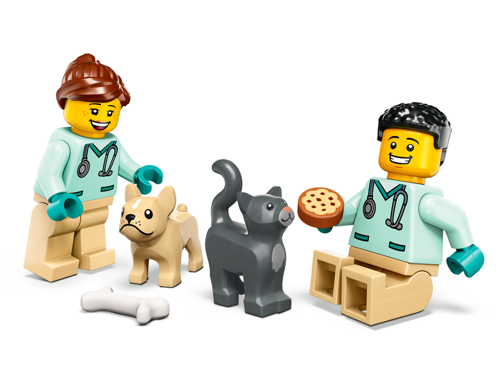 LEGO® City Vet Van Rescue - Xe Cứu Hộ Thú Y - LEGO 60382 - Hình ảnh bổ sung 5
