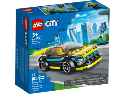 LEGO® City Electric Sports Car - Xe Thể Thao Điện Đồ Chơi Lắp Ráp - LEGO City 60383 - Hình ảnh sản phẩm