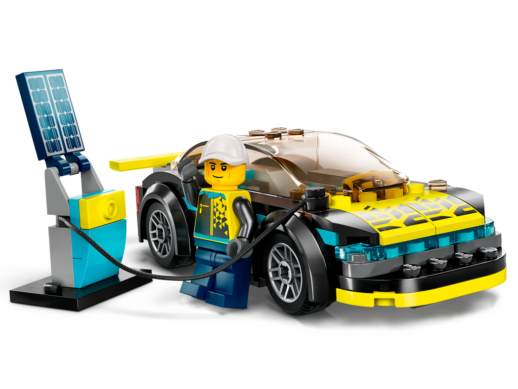 LEGO® City Electric Sports Car - Xe Thể Thao Điện Đồ Chơi Lắp Ráp - LEGO City 60383 - Hình ảnh chi tiết 2